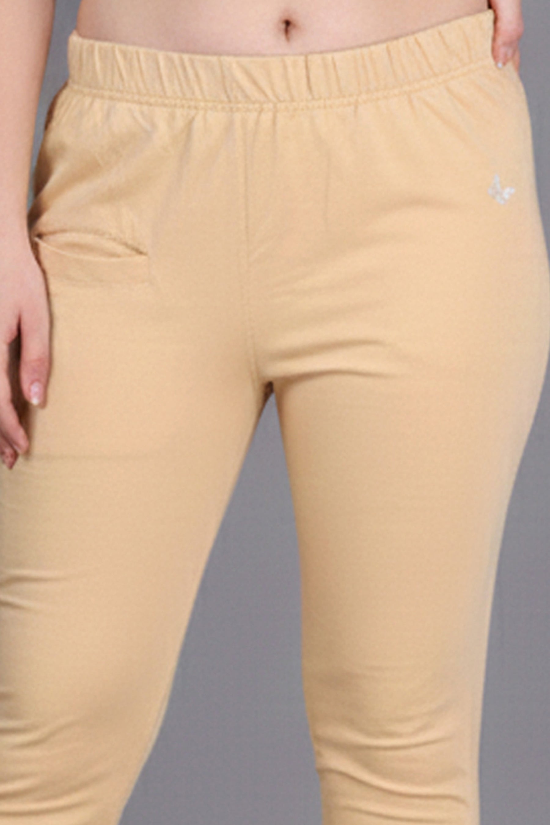 Classic Skin Color Kurti Pant