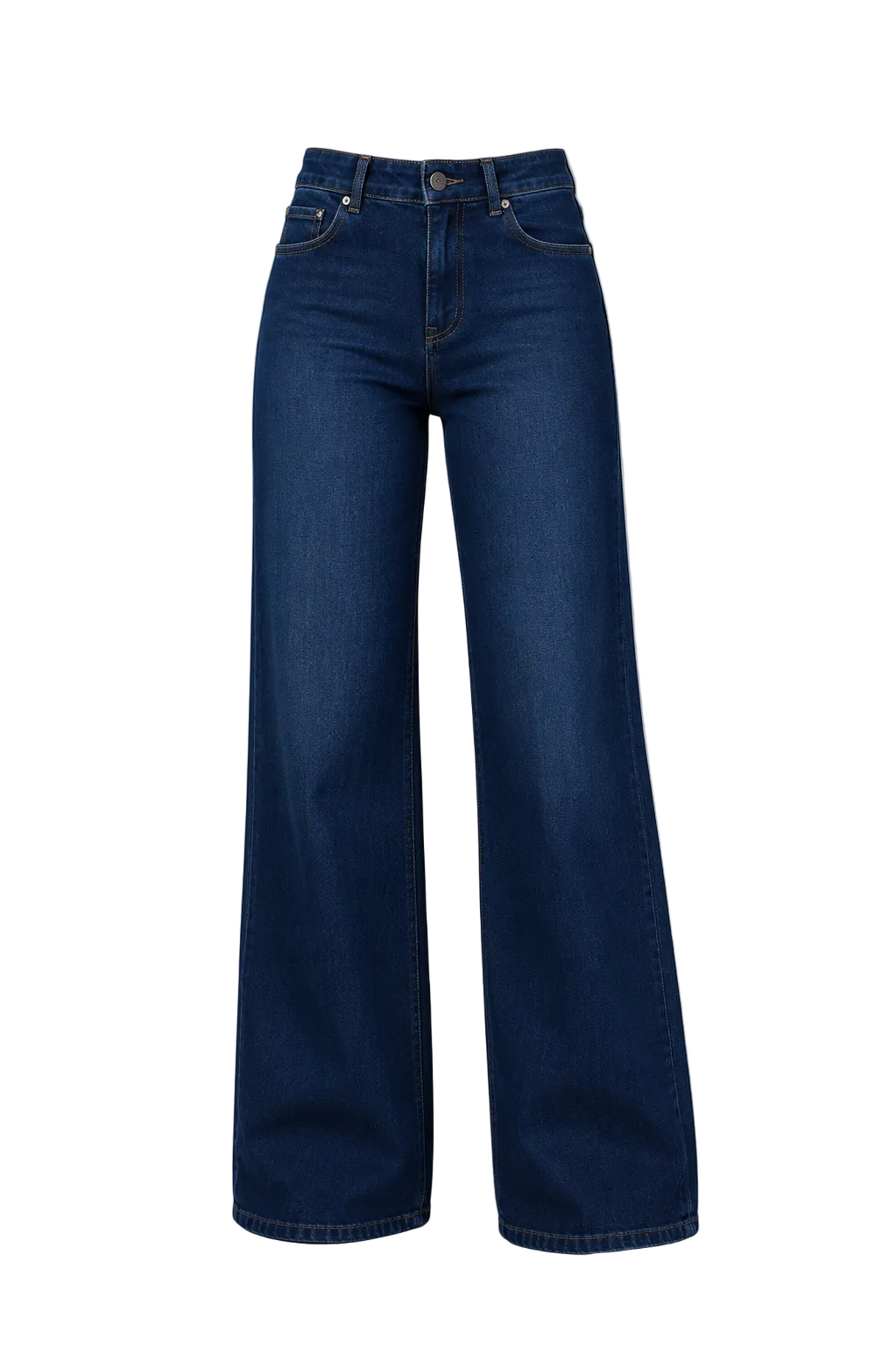 Straight-Fit Jeans – Dark Blue