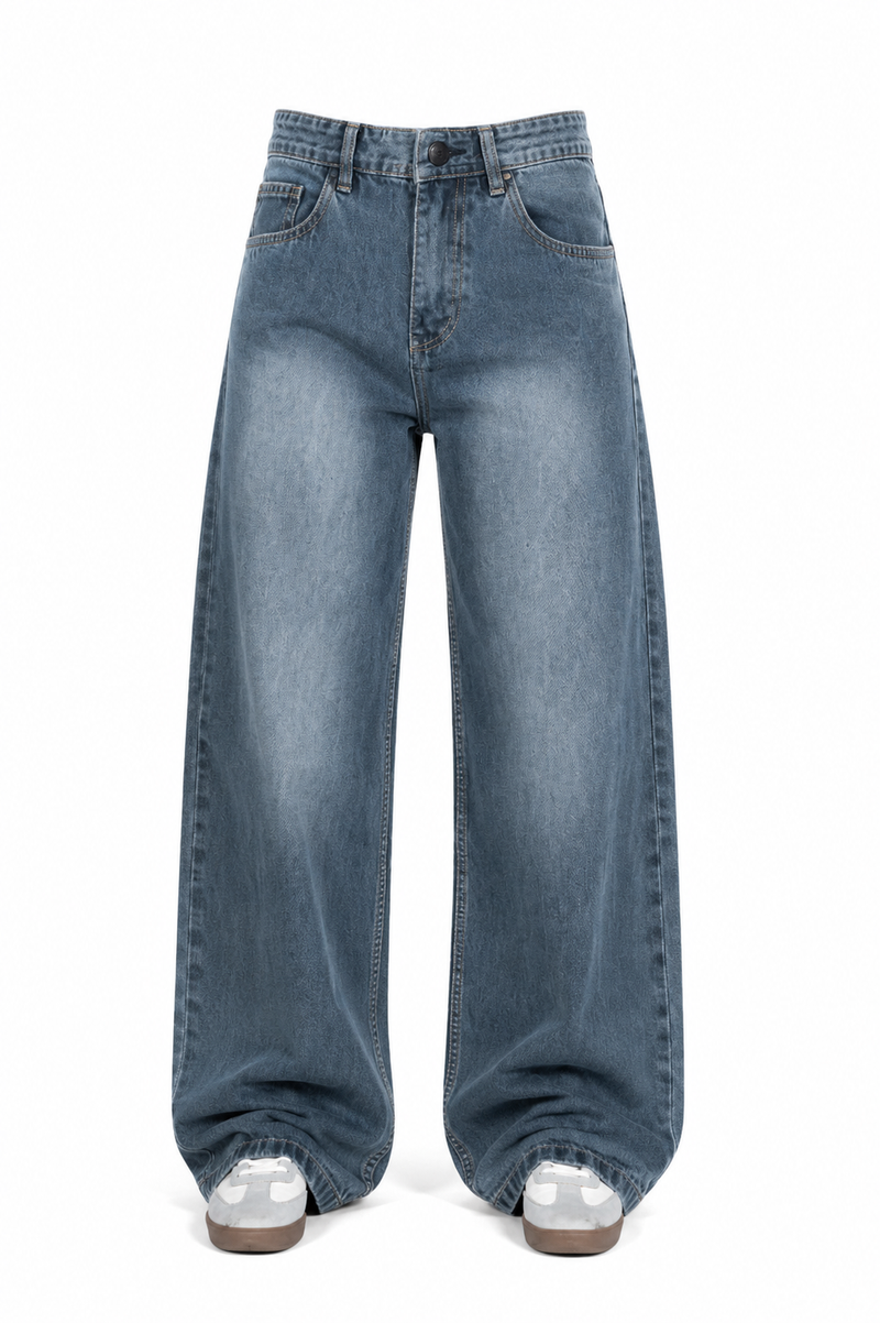 Downtown Washed Grey Jeans