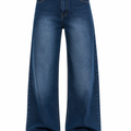 Midnight Fade Wide Leg Jeans