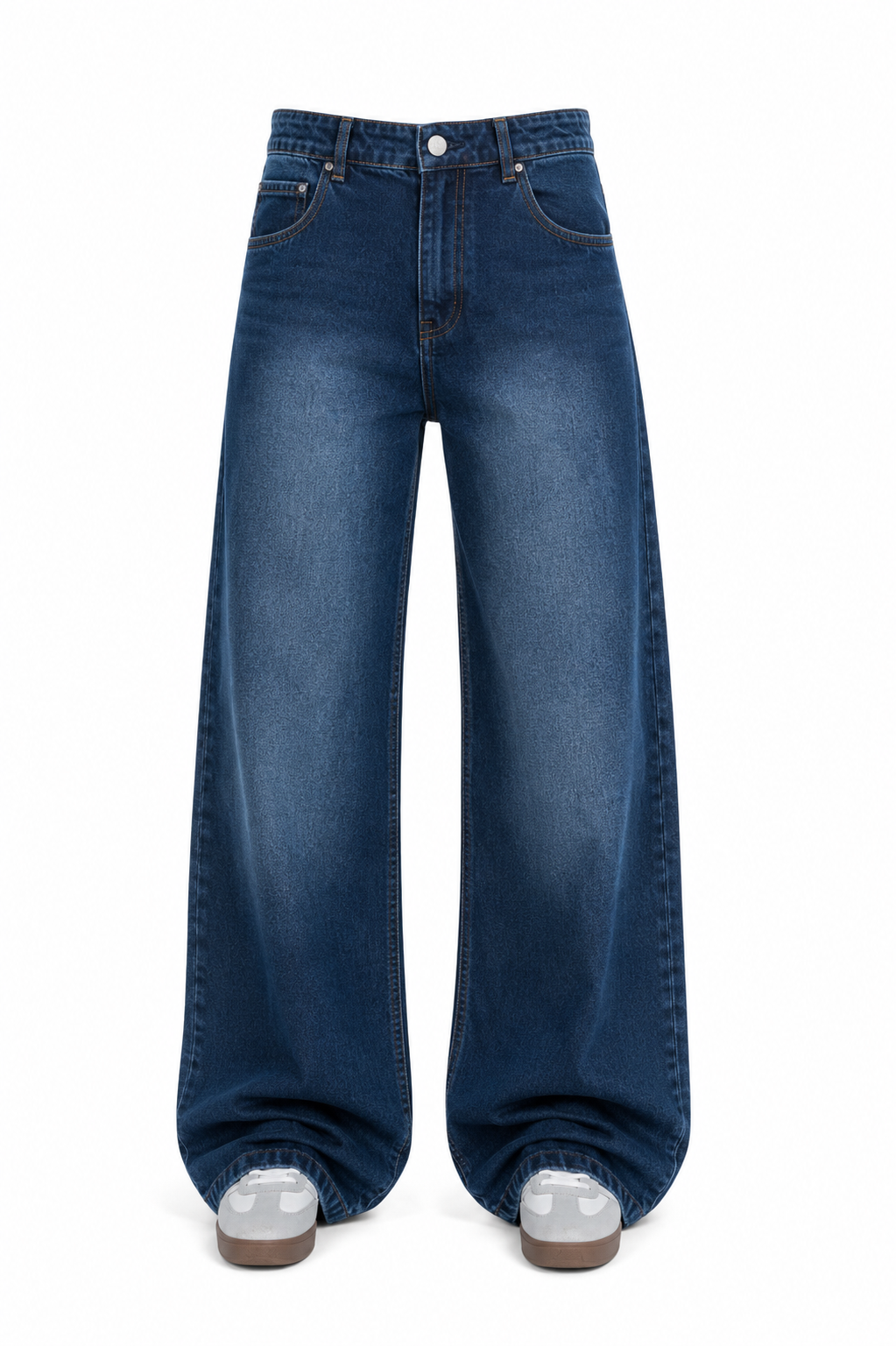 Midnight Fade Wide Leg Jeans